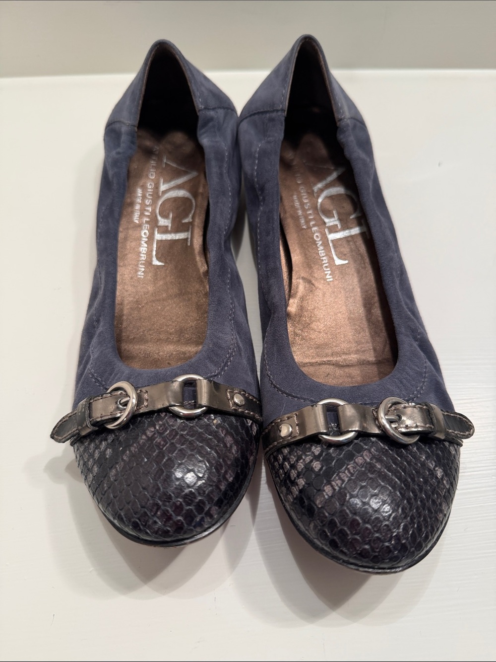 AGL Suede Flats